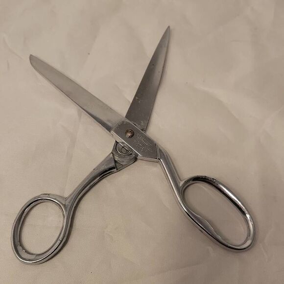 COPY - Vintage Richards Of Sheffield England Sewing Scissors Shears Speedway Ch… - Picture 6 of 10